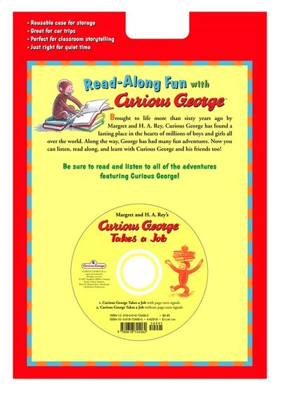 Curious George Takes a Job Book & CD