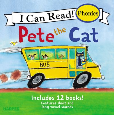 Pete the Cat 12-Book Phonics Fun!