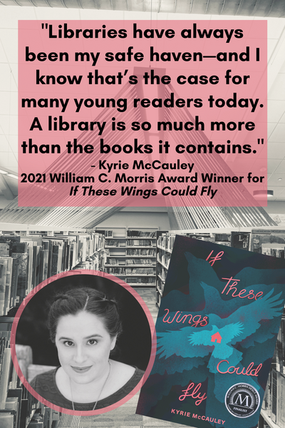 National Library Week: Morris Award Winner Kyrie McCauley