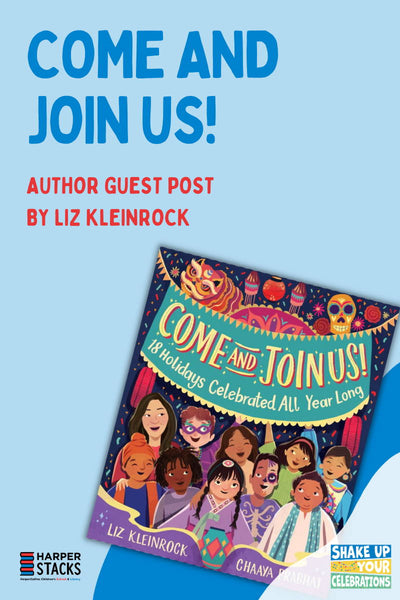 Come and Join Us: Author Guest Post by Liz Kleinrock