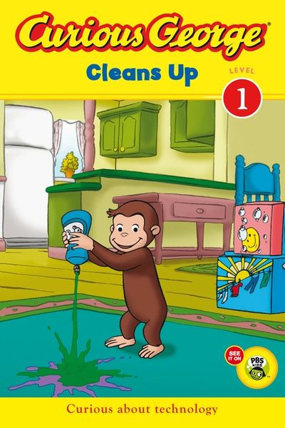 Curious George Cleans Up (CGTV Read-Aloud)