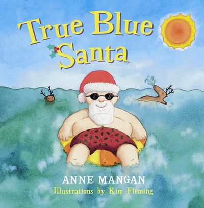 True Blue Santa