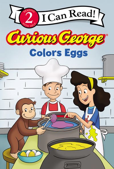 Curious George Colors Eggs