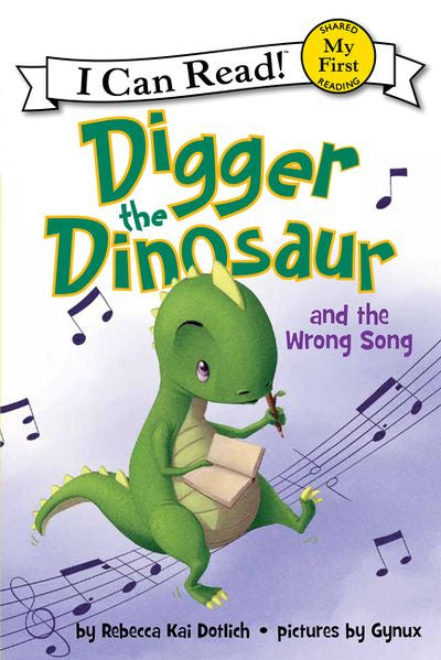 Digger the Dinosaur and the Wrong Song