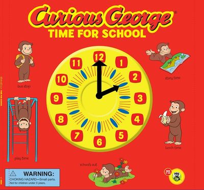 Curious George: Time for School Lift-the-Flaps (CGTV)