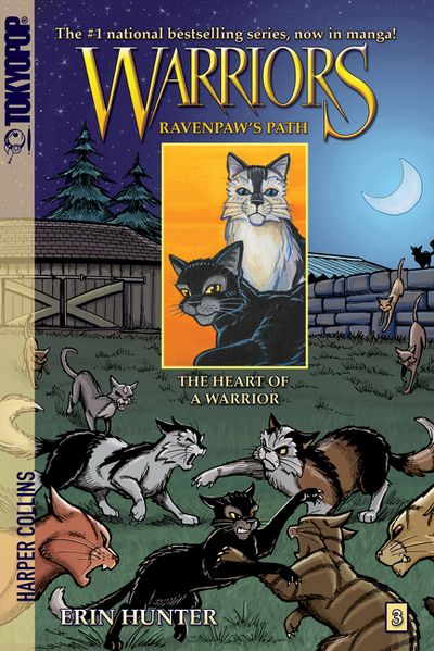 Warriors Manga: Ravenpaw's Path #3: The Heart of a Warrior