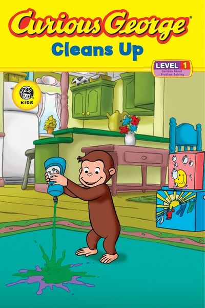 Curious George Cleans Up