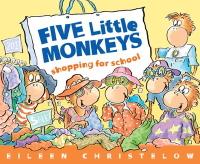 Five Little Monkeys Shopping for School