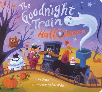 Goodnight Train Halloween Board Book