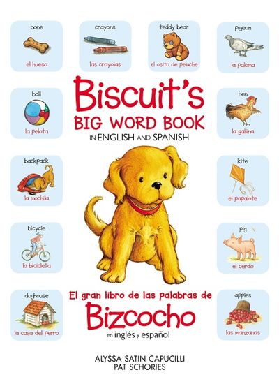 Biscuit’s Big Word Book in English and Spanish