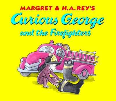 Curious George and the Firefighters Board Book