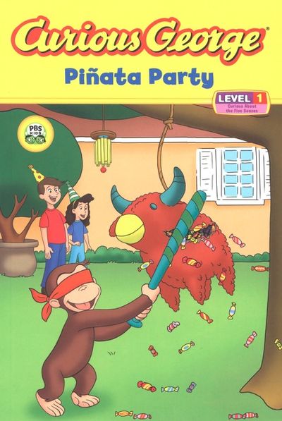 Curious George Pinata Party (CGTV Read-Aloud)